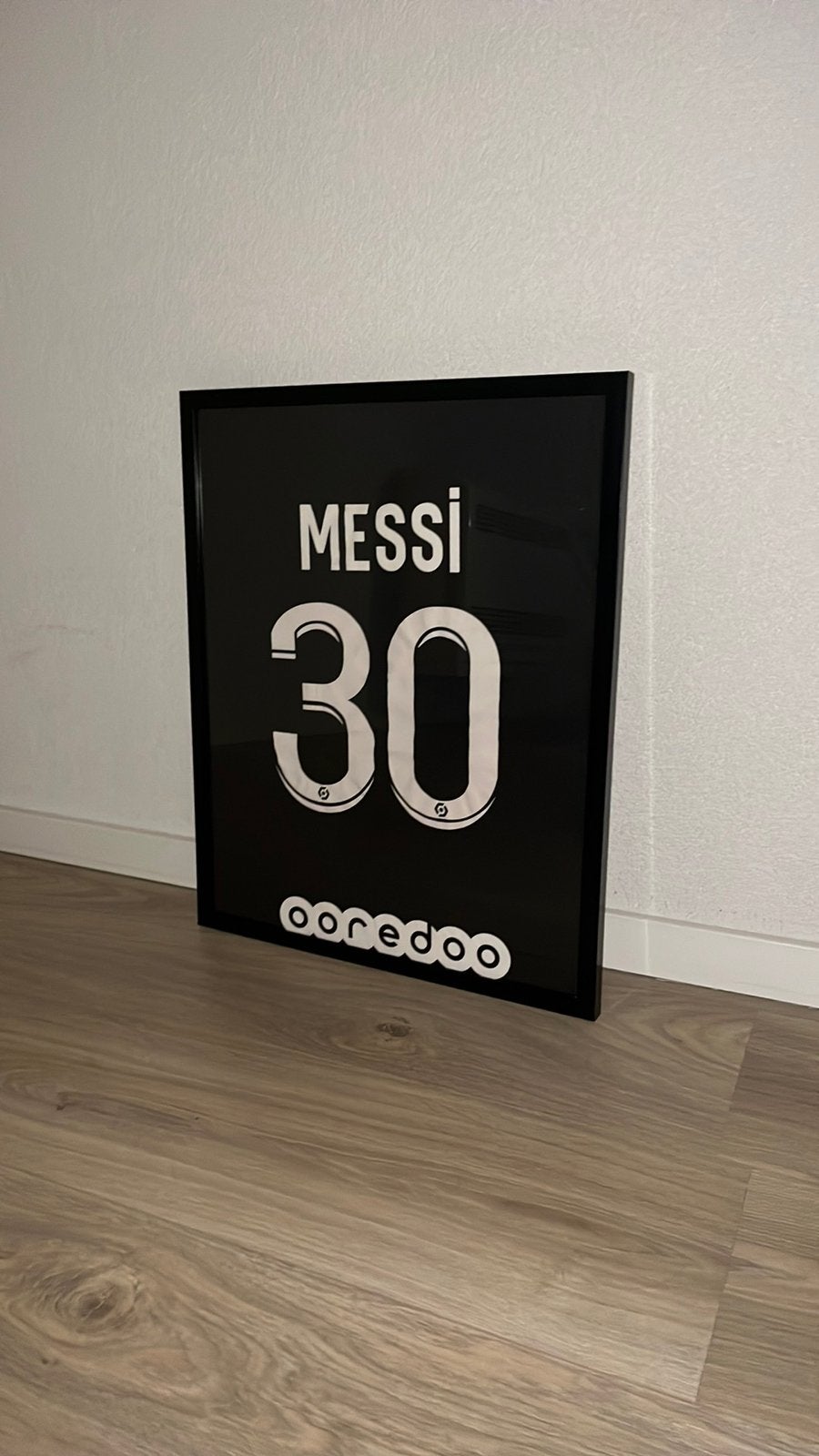 Ingelijst Messi shirt PSG, Ophalen, Zo goed als nieuw, Buitenlandse clubs, Shirt