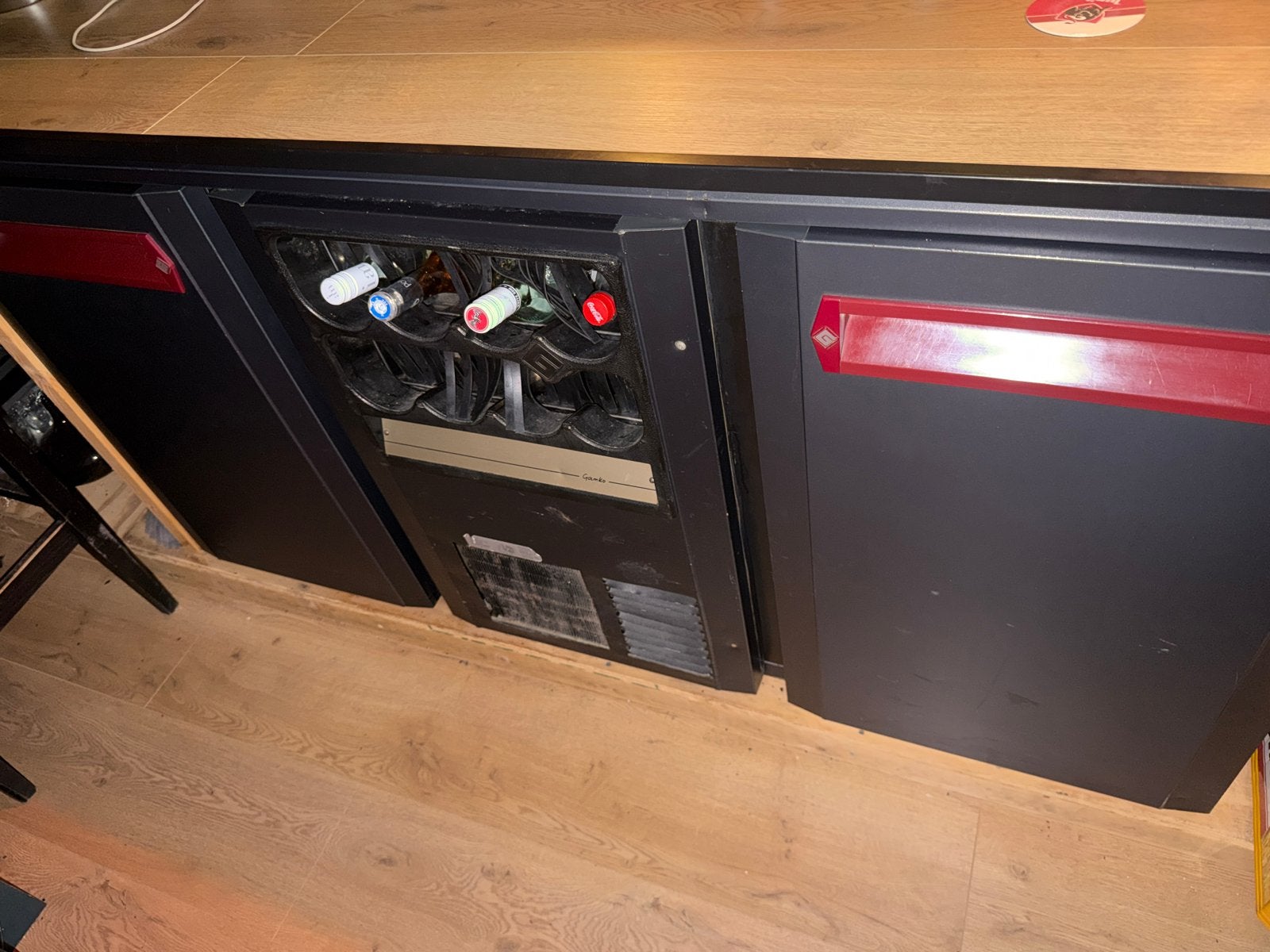 Gamko GM/212ST Koelkast met Flessennest - Thermostaat defect, Ophalen, 150 tot 200 liter, Minder dan 85 cm, Zonder vriesvak