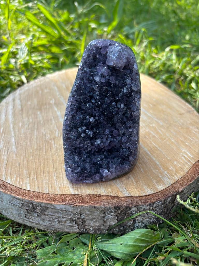 Prachtige Amethist Geode - 466 Gram, Ophalen of Verzenden, Nieuw