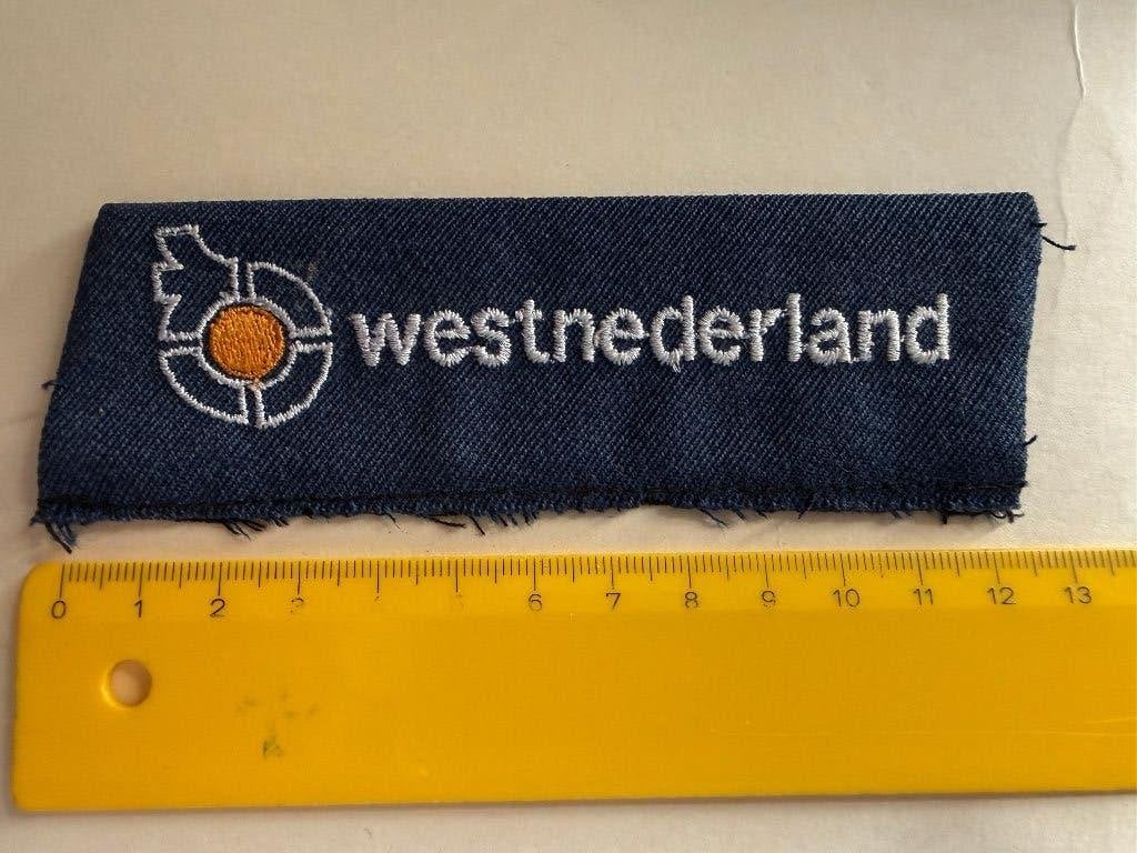 oud uniformembleem WN, Ophalen of Verzenden, Gebruikt, Bus of Metro, Overige typen