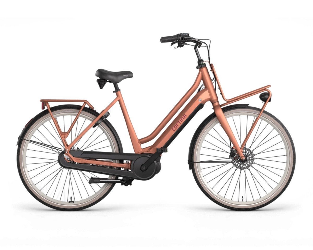 Cortina E-U4 Next 500Wh W:28 Size:57 Dames Adviesprijs: 3199, -, - 0
-, NL, Nieuw, Cortina