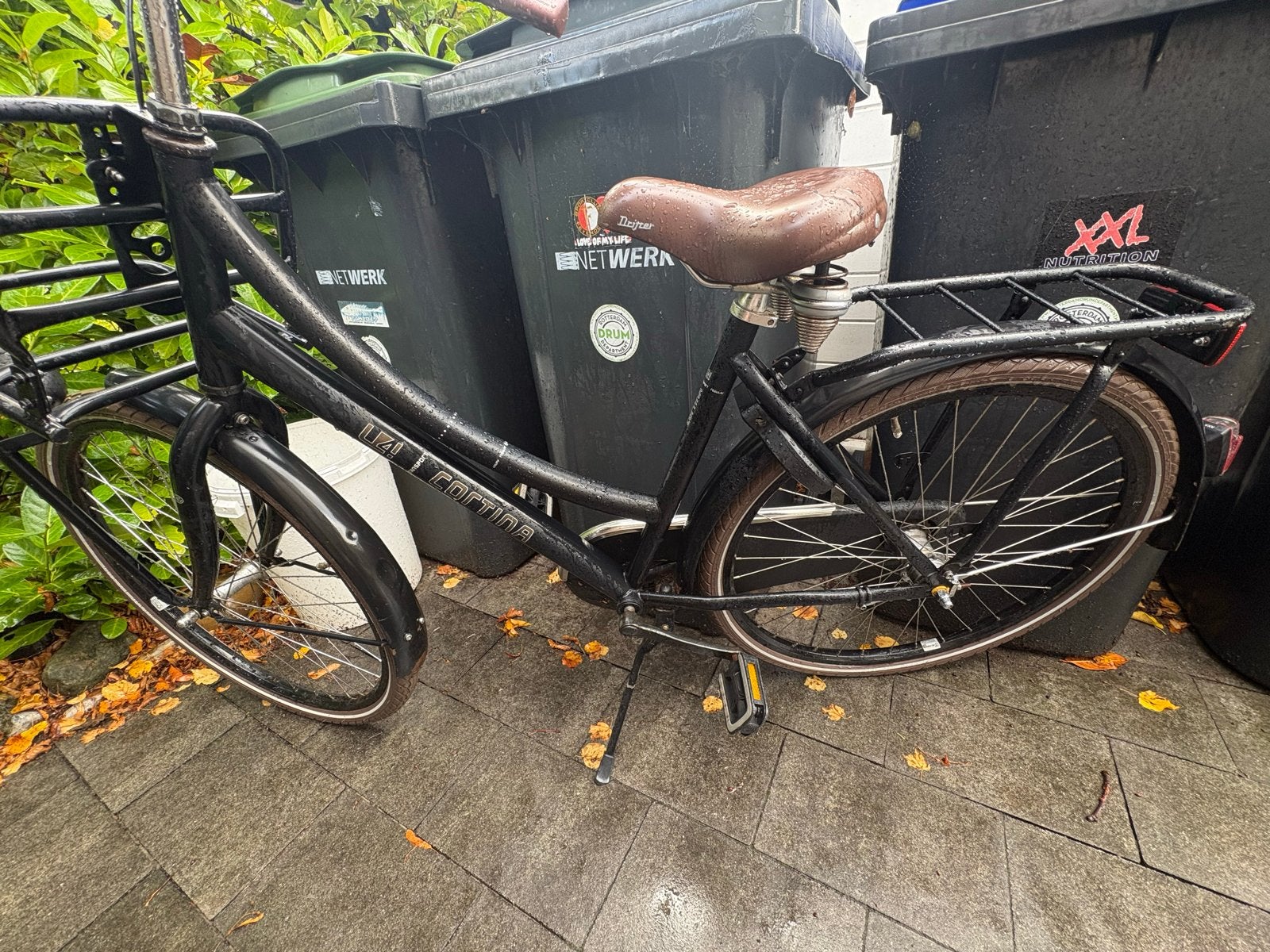 Cortina transportfiets - Goede staat, Ophalen, Gebruikt, 26 inch of meer, Handrem