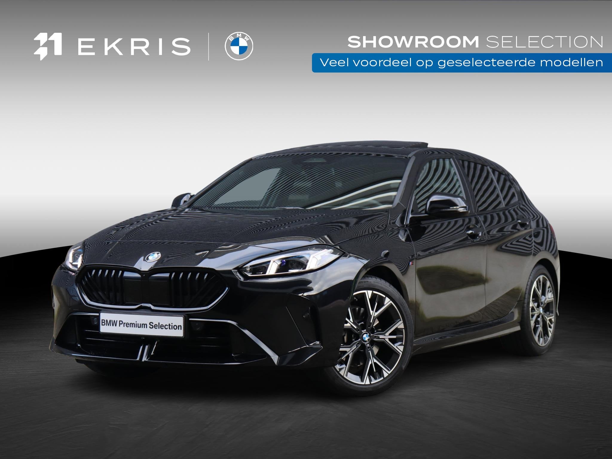 BMW 1 Serie 5-deurs 120 | M Sportpakket | Panodak | Harman K, Met garantie (alle), Zwart, Origineel Nederlands, Bedrijf