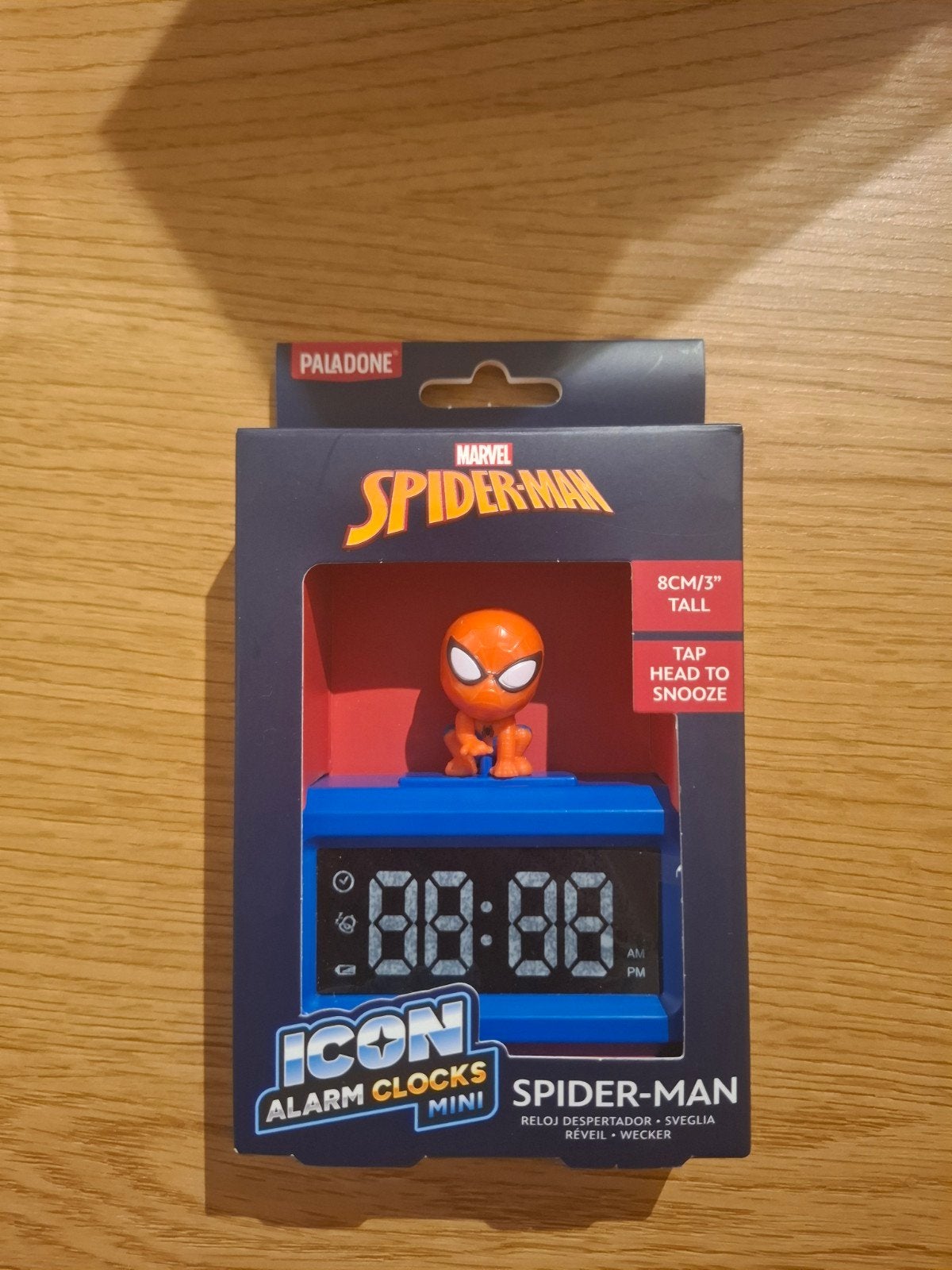 spiderman wekker, Ophalen of Verzenden