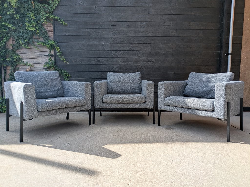 3 x Ikea Koarp fauteuil, Ophalen, 75 tot 100 cm, Zo goed als nieuw, 75 tot 100 cm