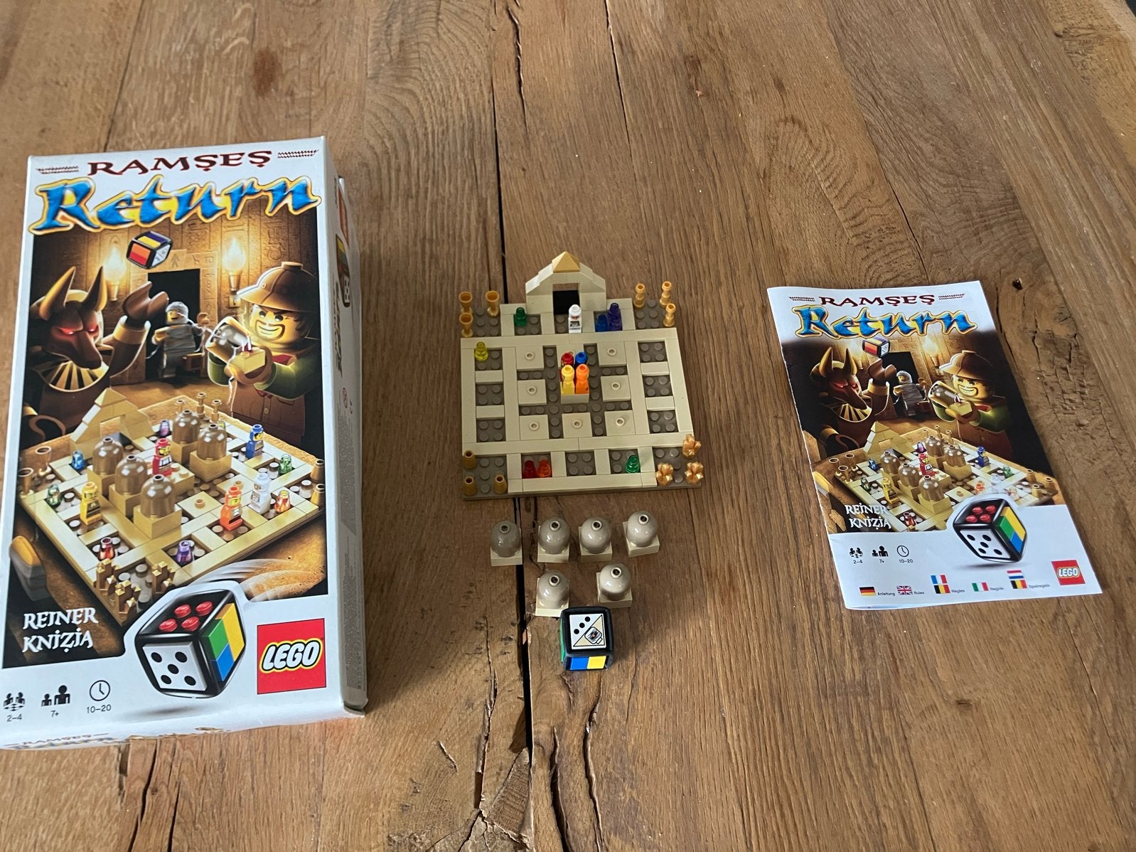 LEGO Ramses Return Bordspel - Compleet en Zo Goed als Nieuw, Drie of vier spelers, Ophalen, Zo goed als nieuw