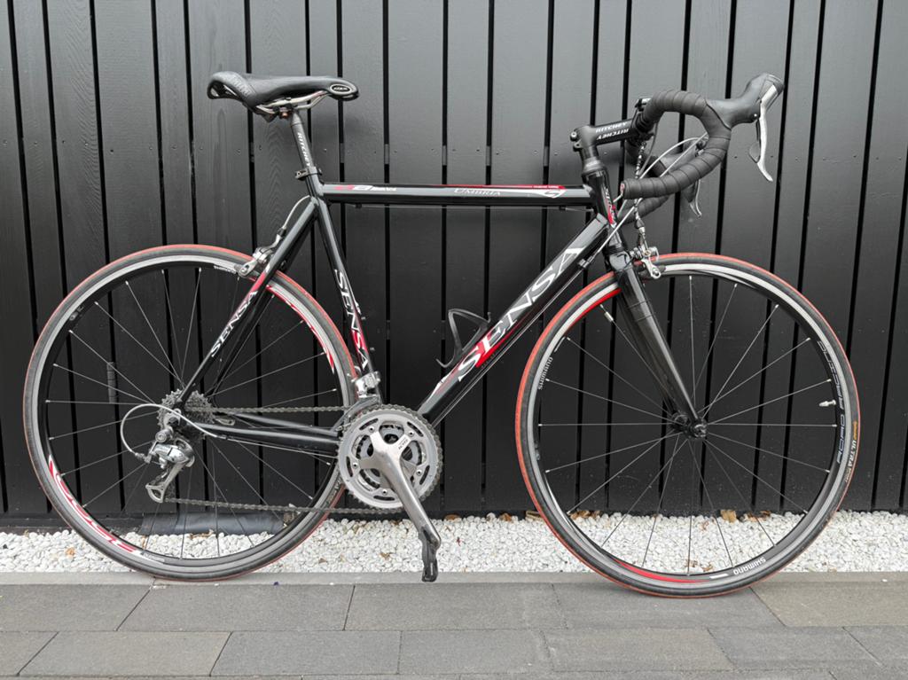 Sensa Umbria racefiets Shimano 105 maat 57 - 58 wielrenfiets, Fietsen en Brommers, Fietsen | Racefietsen, 28 inch, Aluminium, Zo goed als nieuw