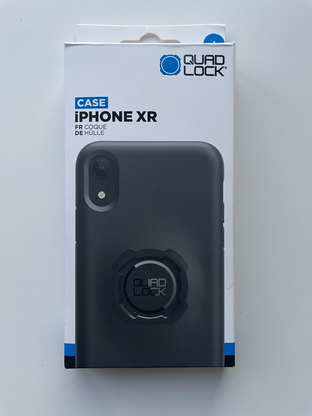 Quadlock hoesje IPhone XR, Kunststof, Zwart, Quad Lock, Hoesje of Tasje