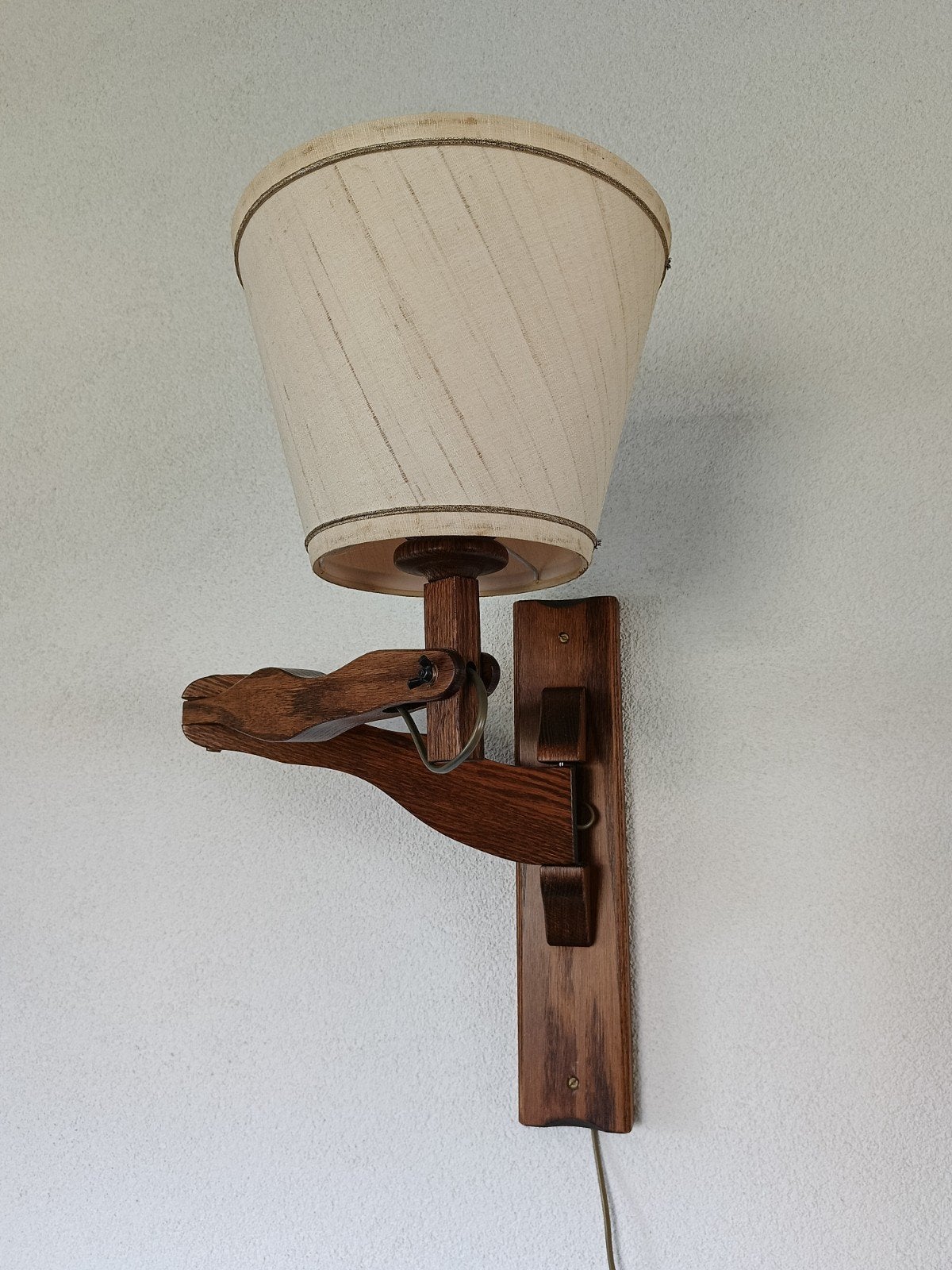 Wandlamp retro stijl, Ophalen of Verzenden