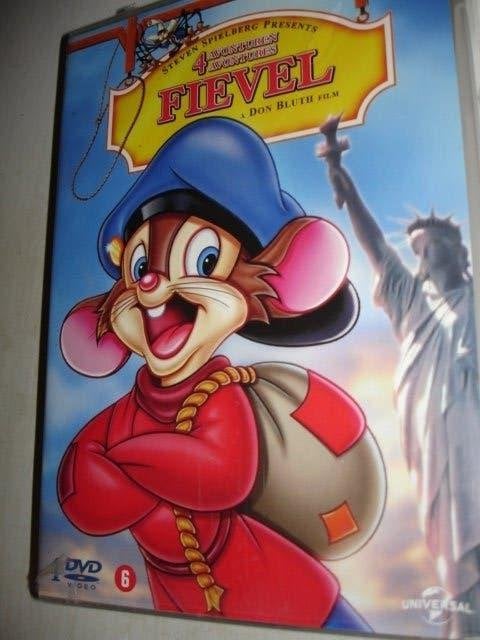 Fievel- 4 Avonturen- De Collectie- 4-DVD- (NIEUW/SEAL), Alle leeftijden, Verzenden, Nieuw in verpakking, Amerikaans