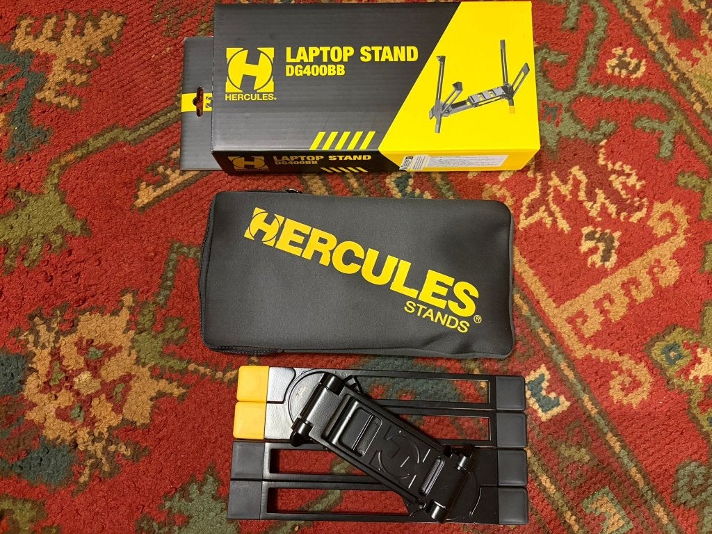 Hercules laptop stand dg400bb, Ophalen of Verzenden, Zo goed als nieuw