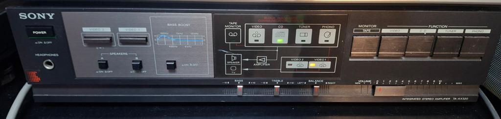 Sony TA-AX320, Audio, Tv en Foto, Versterkers en Receivers, Ophalen of Verzenden