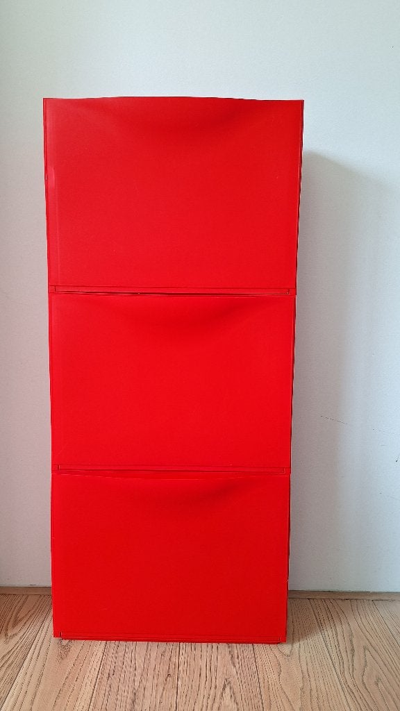 Schoenenkastjes (3 stuks, rood), Ophalen, Gebruikt