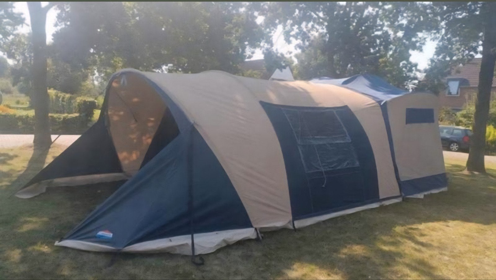 Cabanon Stratos Vouwwagen - 6 slaapplaatsen, complete keuken, Caravans en Kamperen, Vouwwagens, Ophalen, Meerkleurig, Cabanon
