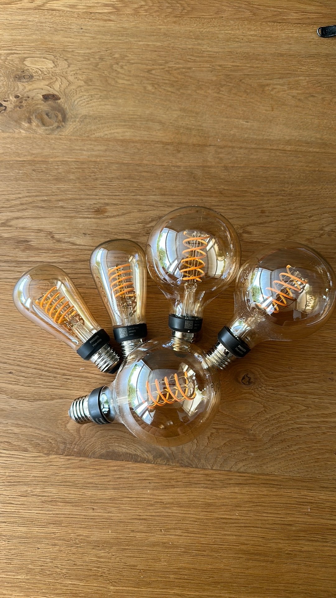 Philips hue lampen globes, Ophalen of Verzenden, Nieuw, Minder dan 50 cm