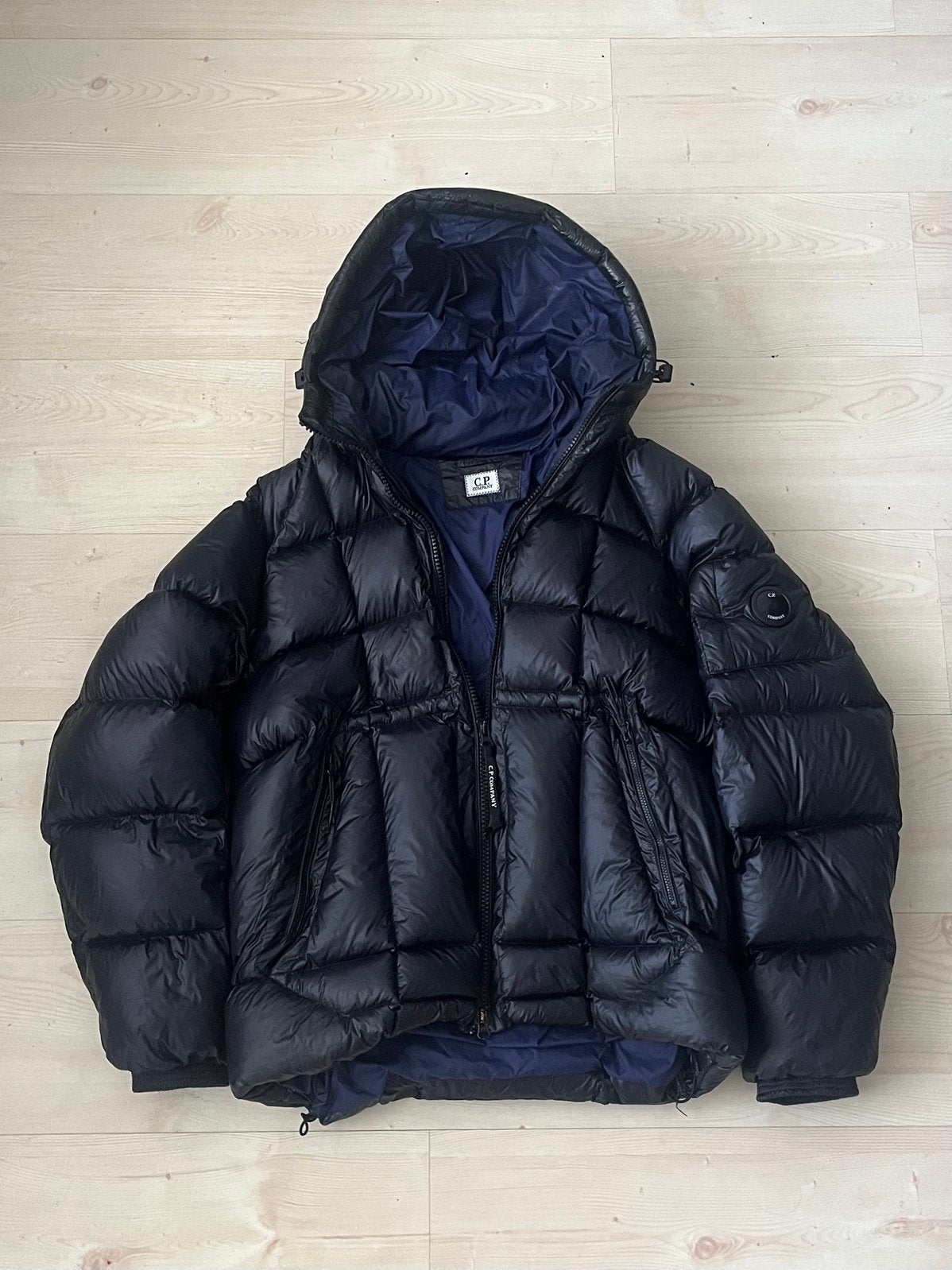C.P company jas blauw (M), Kleding | Heren, Jassen | Winter, Ophalen of Verzenden, Zo goed als nieuw, Blauw