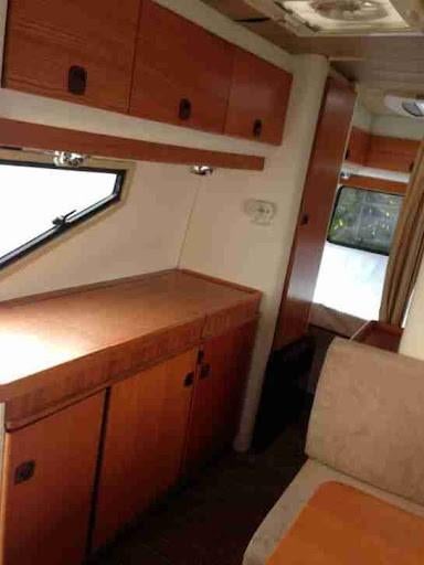 Hobby 600 interieur delen kasten tafel etc. camper, Caravans en Kamperen, Camper-accessoires, Verzenden, Gebruikt