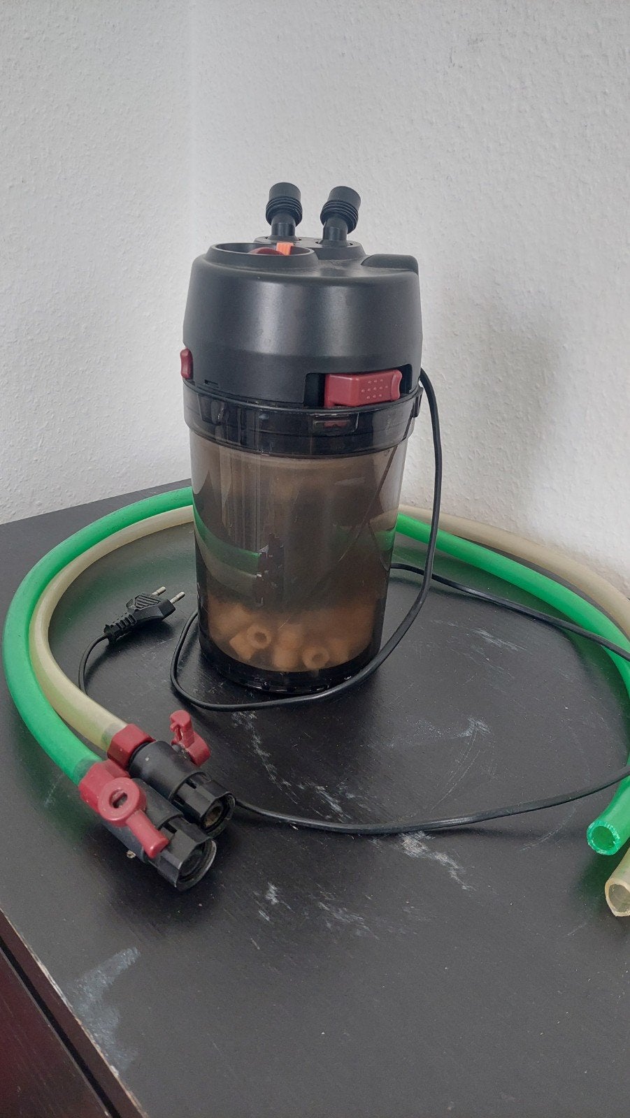 Hydor Prime 10 externe aquariumfilter aquariumpomp, Ophalen, Pomp, Zo goed als nieuw, Filter