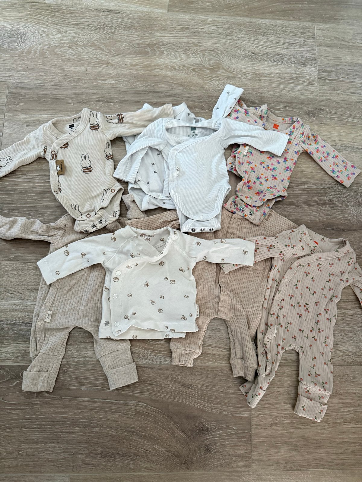 Babypakket: maat 44 Rompertjes en boxpakjes, Ophalen of Verzenden, Gebruikt, Jongetje of Meisje