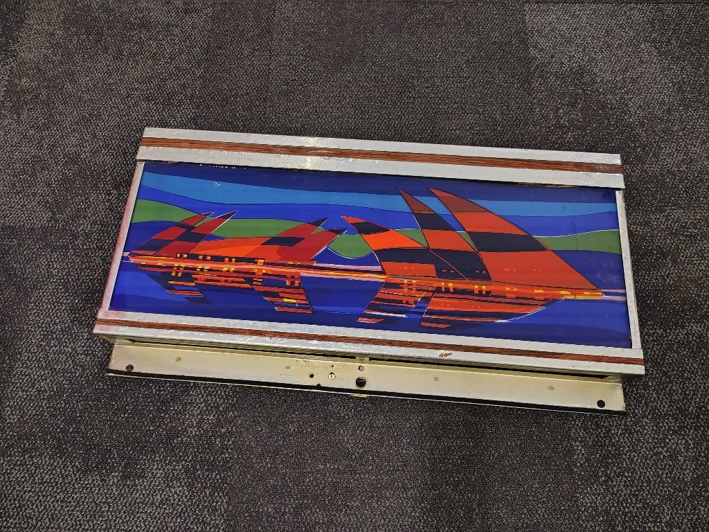 Front Paneel Wurltizer Lyric FLS (1969) jukebox, Verzamelen, Automaten | Jukeboxen, Ophalen, Gebruikt, 1950 tot 1960, Seeburg