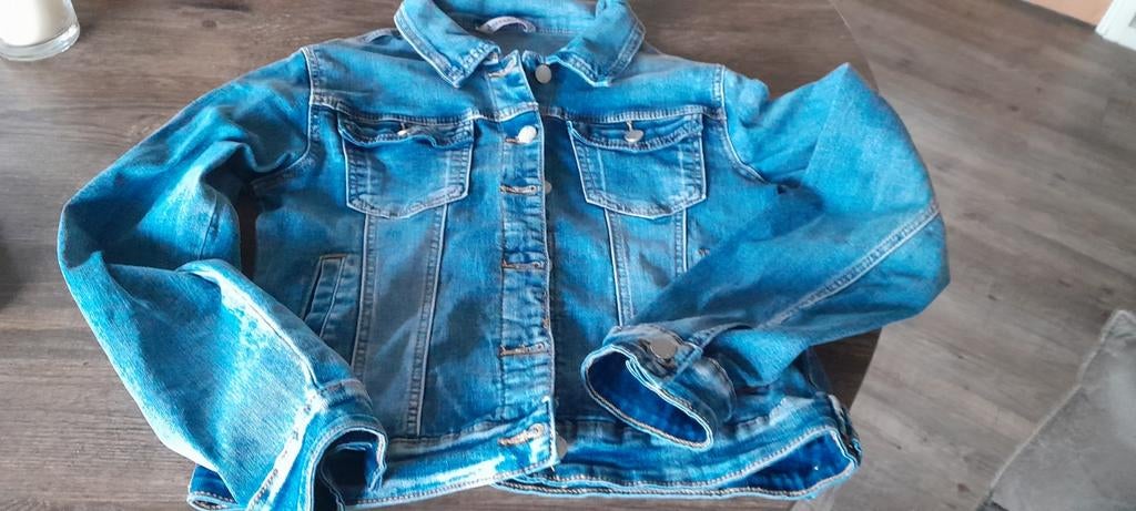 Ana&Lucy spijkerjasje maat L, Blauw, Maat 42/44 (L), Ophalen of Verzenden, Zo goed als nieuw