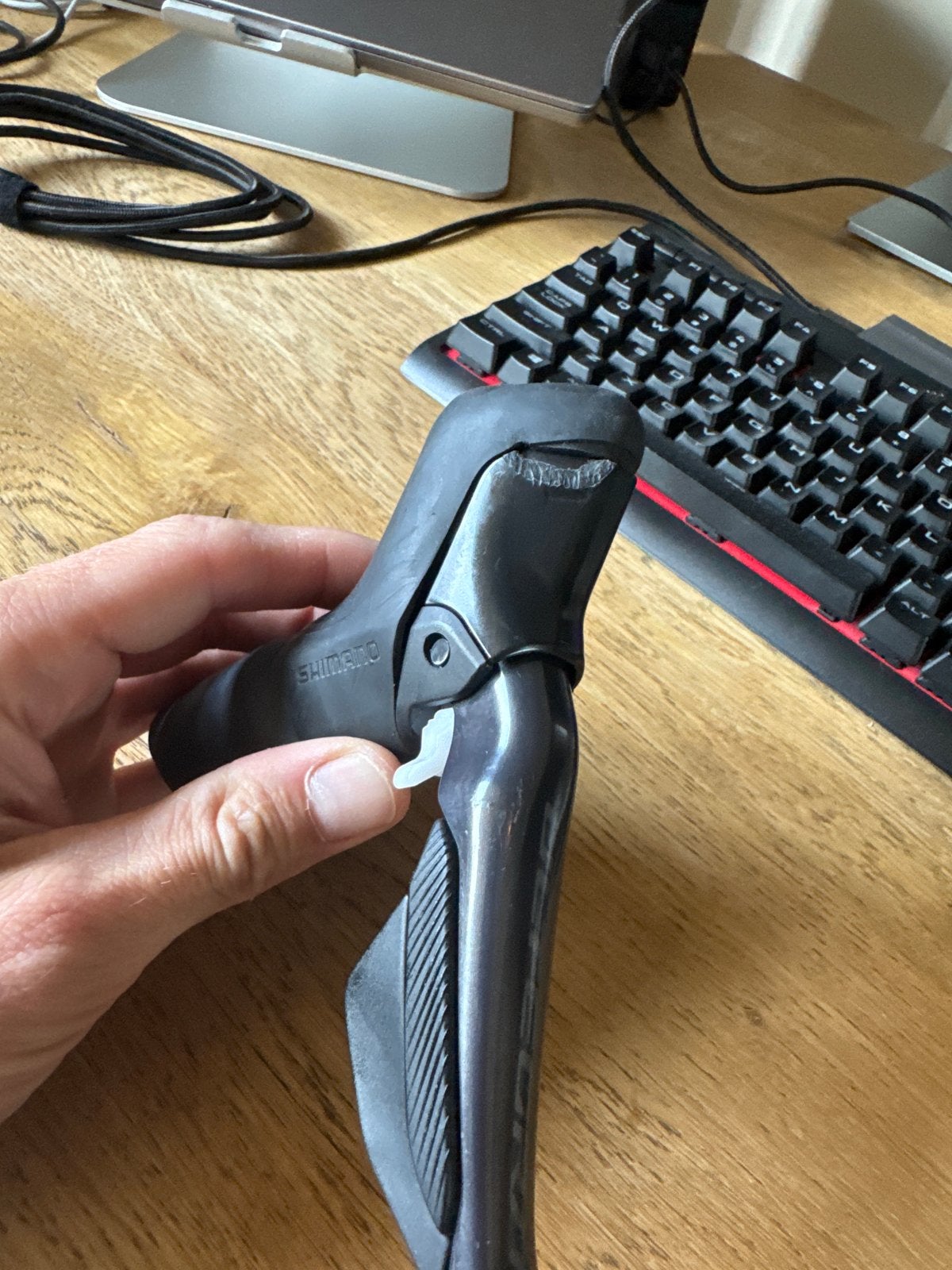 Shimano ST-8170R Di2 Shifter Rechts, Ophalen, Overige typen, Kunststof, Zo goed als nieuw