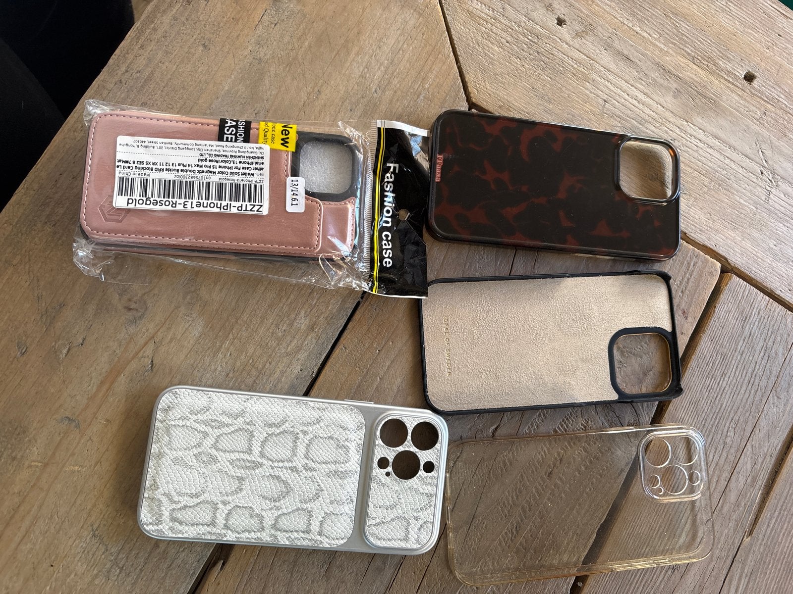 Diverse iPhone hoesjes - Nieuw en gebruikt, Overige merken, Hoesje of Tasje, Ophalen of Verzenden, Meerkleurig