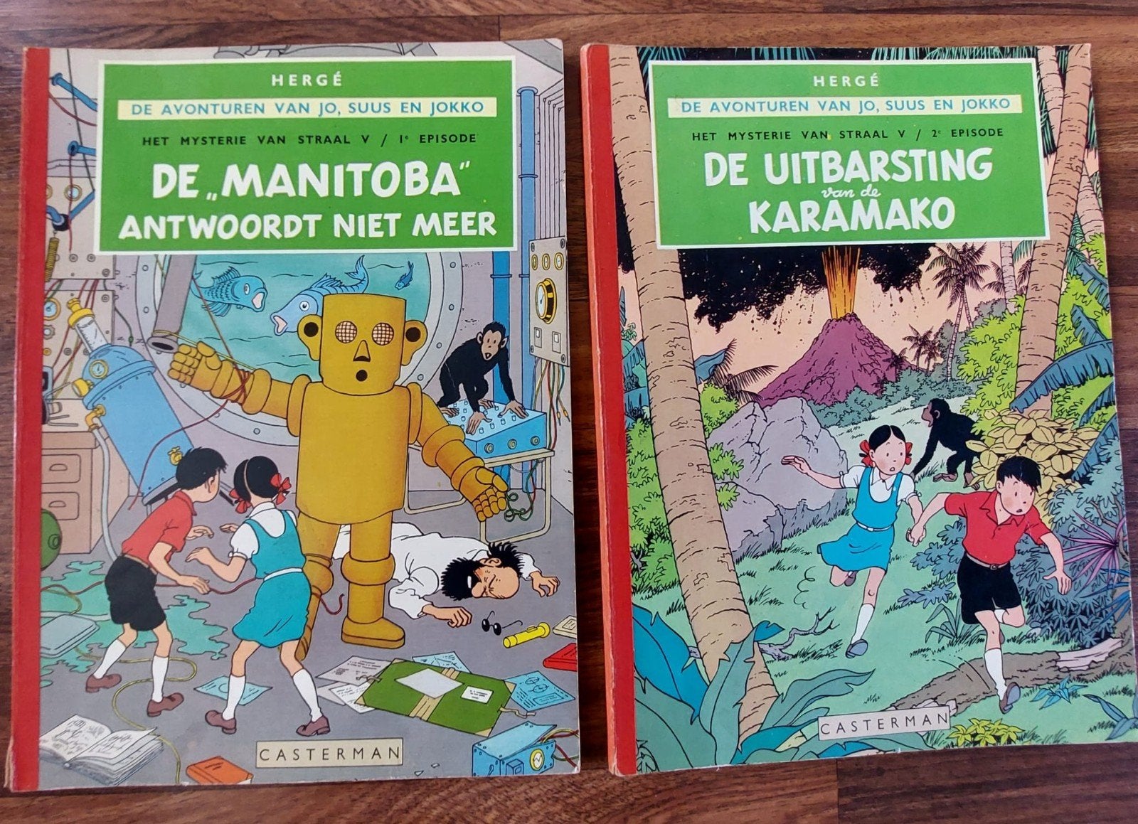 De avonturen van Jo, Suus en Jokko, Eén stripboek, Ophalen