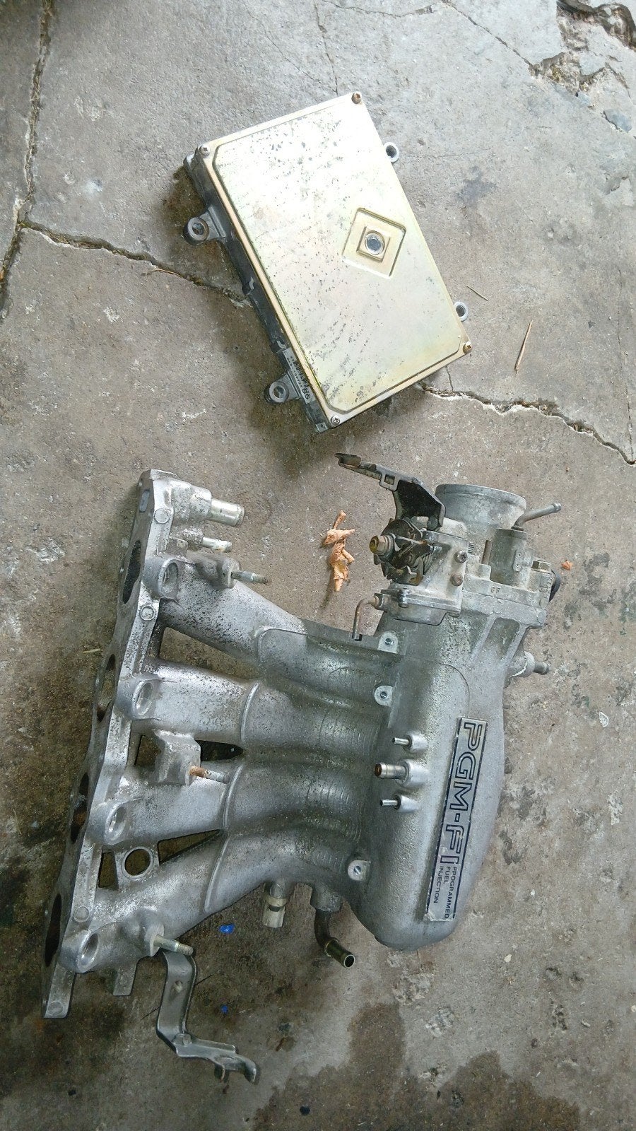 D16a9/zc inlaat + ecu pm7, Ophalen
