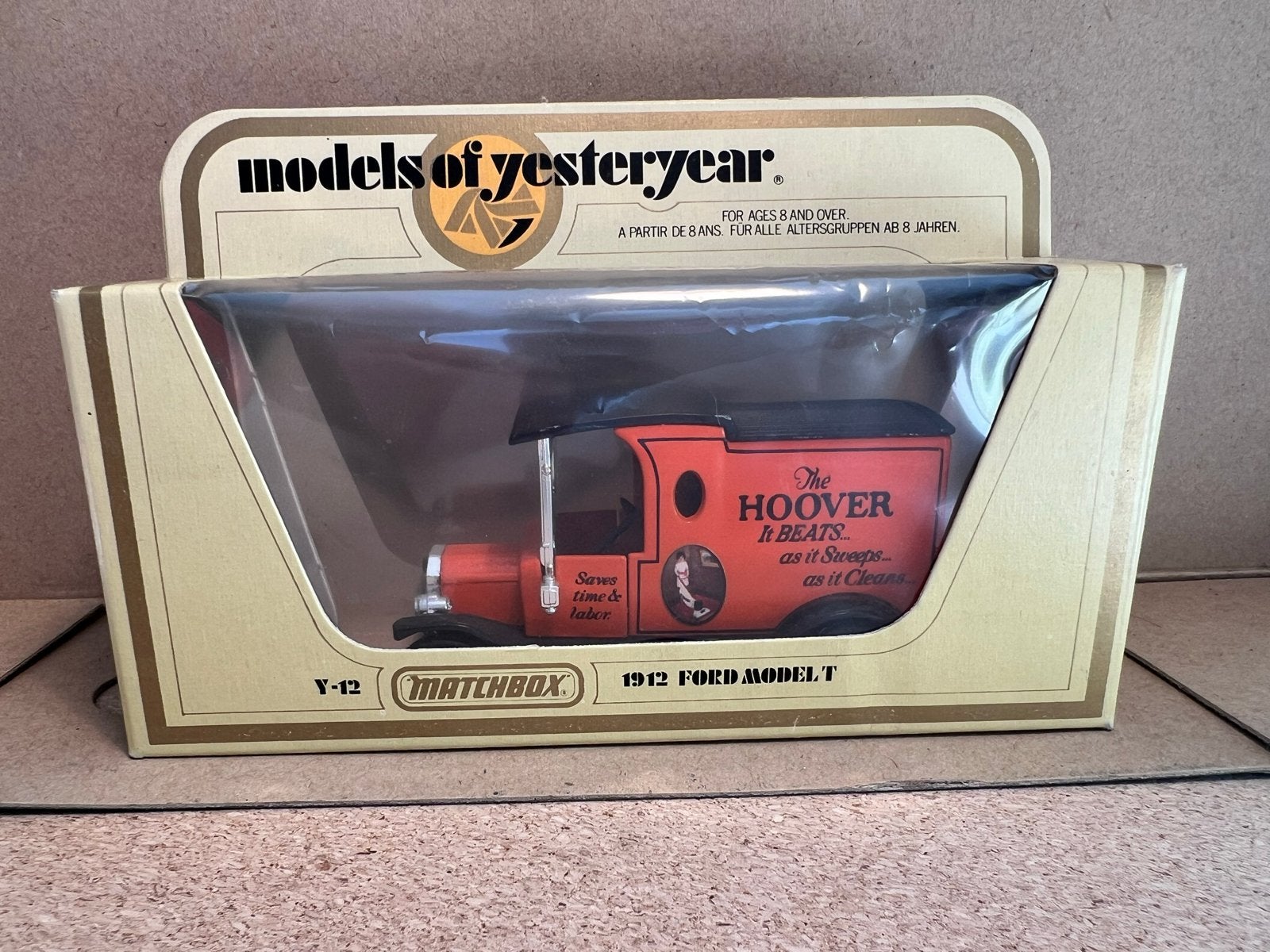 Matchbox Models of Yesteryear - 1912 Ford Model T (Hoover), Ophalen of Verzenden, Gebruikt, Auto