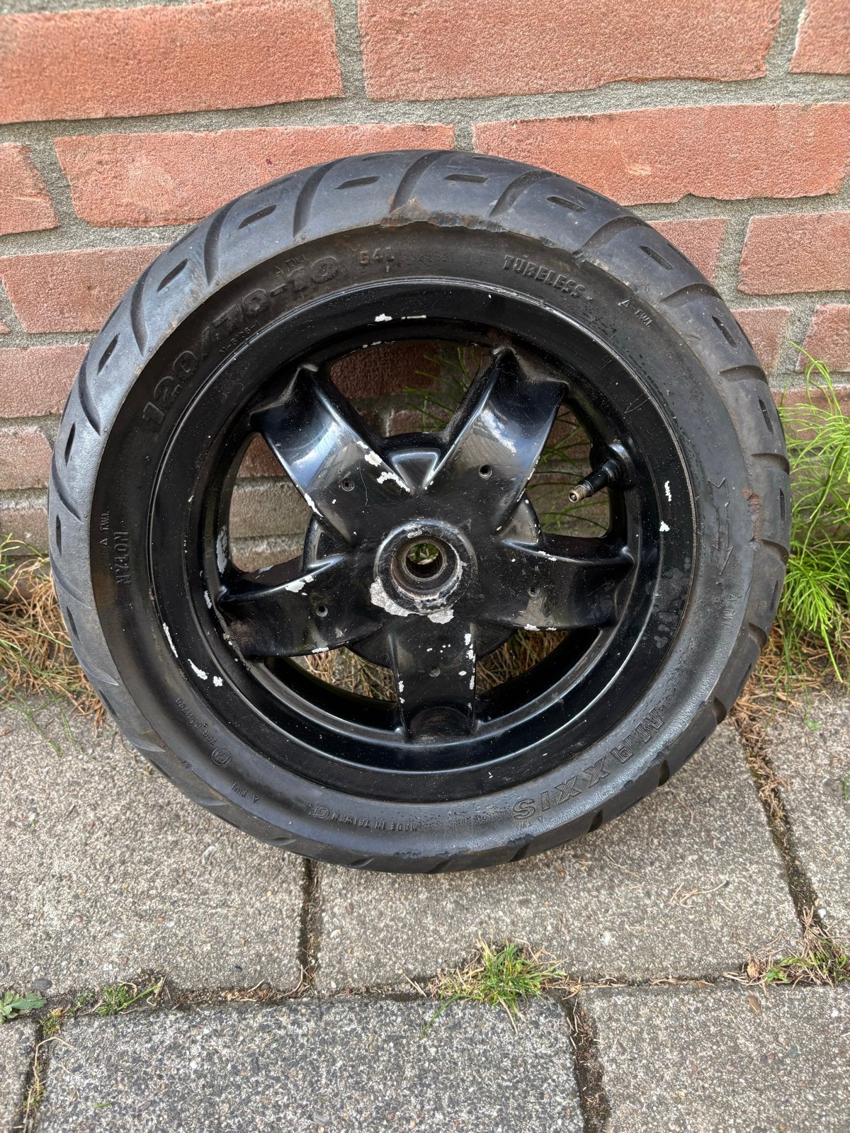 Zip velg met prima profiel, Fietsen en Brommers, Brommeronderdelen | Scooters, Ophalen, Gebruikt, Overige typen, Piaggio