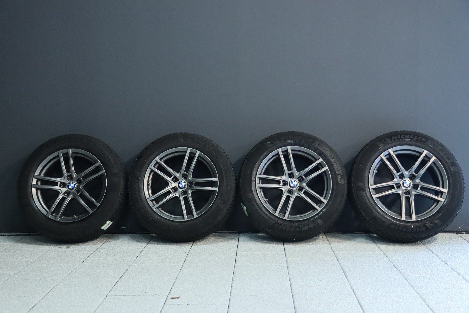 Originele BMW X3 winterset - Michelin banden, Ophalen, 18 inch, Gebruikt, Banden en Velgen