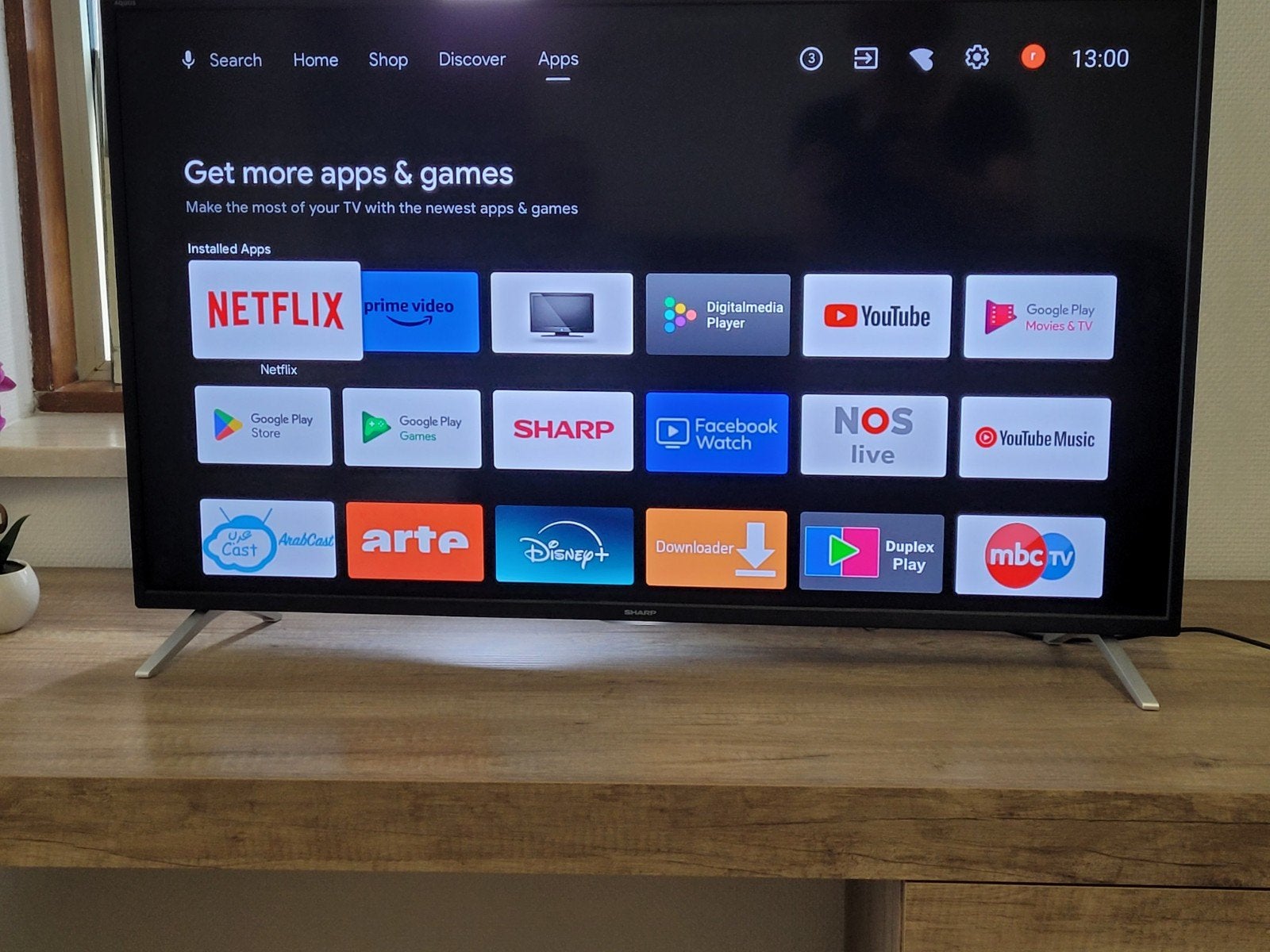 Sharp 40BL5EA 40 inch 4K UHD Smart Android TV, LED, 50 Hz, Ophalen of Verzenden, Zo goed als nieuw