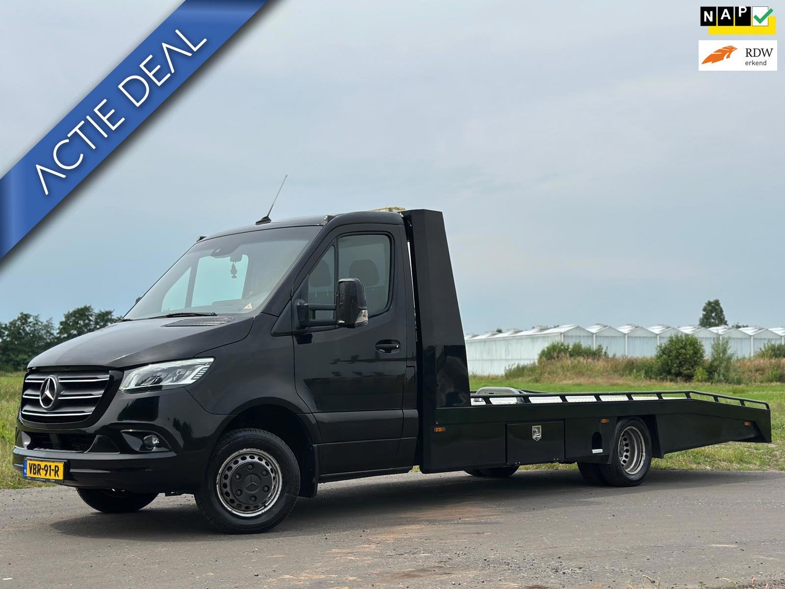 Mercedes-Benz Sprinter 519 3.0 CDI L4 V6 |Tijhof| Climat |Mb, Achterwielaandrijving, Gebruikt, Euro 6, 190 pk
