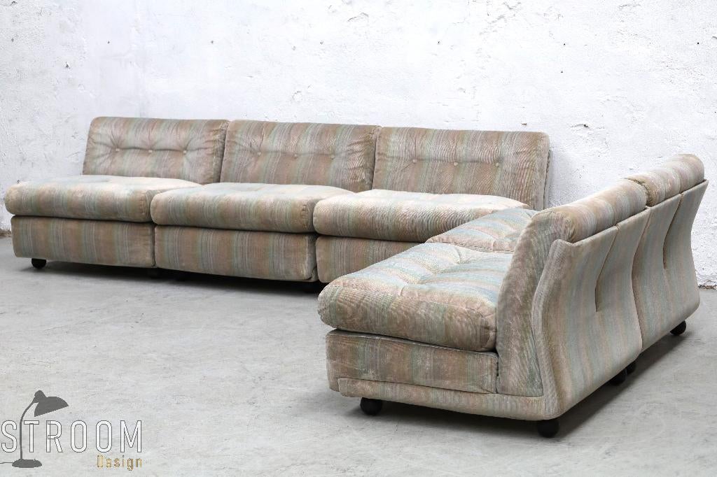 C&B Italia Amanta Jaren 70 Fauteuils Chairs Vintage Design, Huis en Inrichting, Banken | Complete zithoeken, Gebruikt, Kunststof