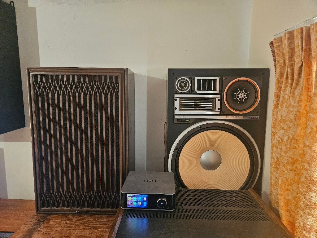 Vintage Kenwood Kabuki KL-999Z luidsprekers, Audio, Tv en Foto, Luidsprekers, Vloerstaande luidspreker, Gebruikt, Ophalen, 150 watt of meer