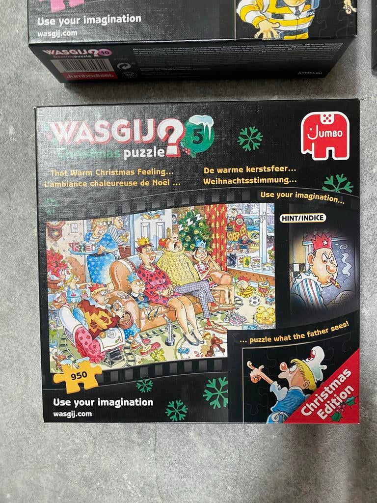 Wasgij Puzzels - Diverse Edities (950 stukjes), Ophalen, 500 t/m 1500 stukjes, Gebruikt, Legpuzzel