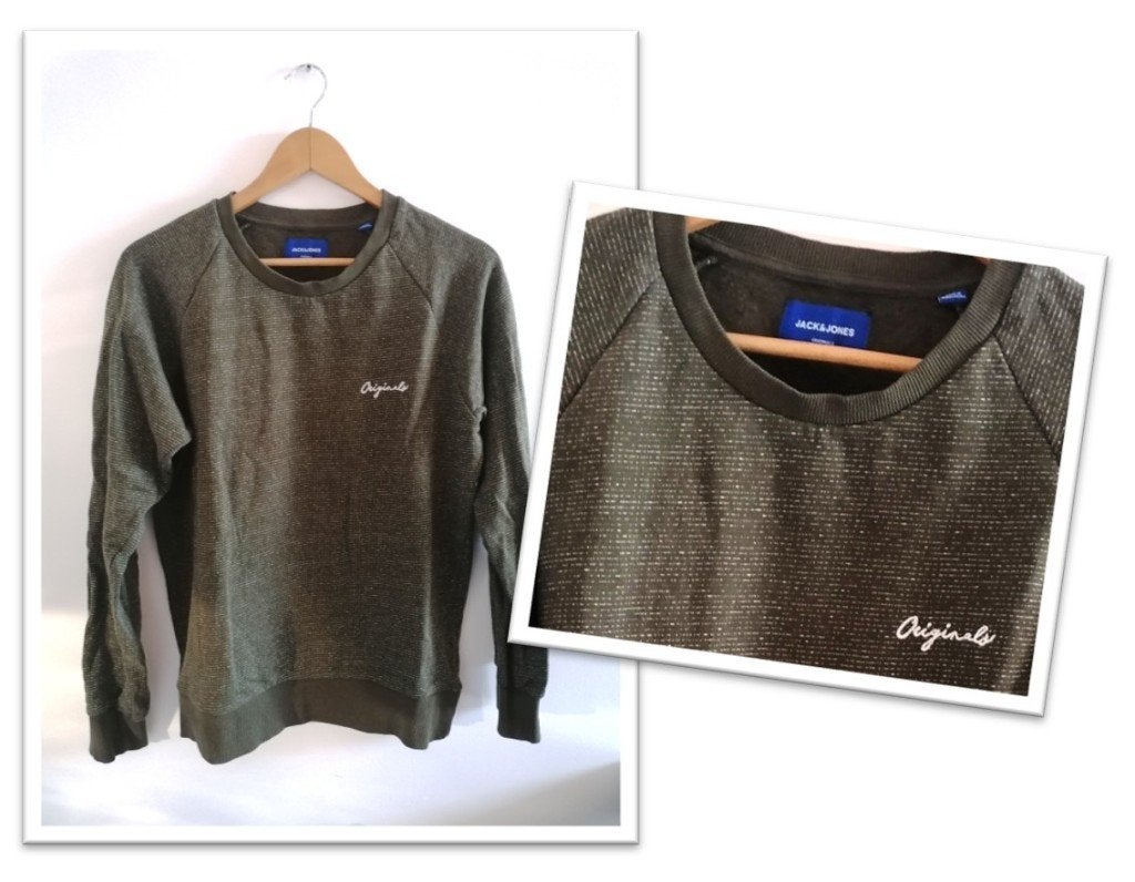 Jack & Jones groene trui sweater, maat S, Ophalen of Verzenden, Zo goed als nieuw, Jack & jones, Groen