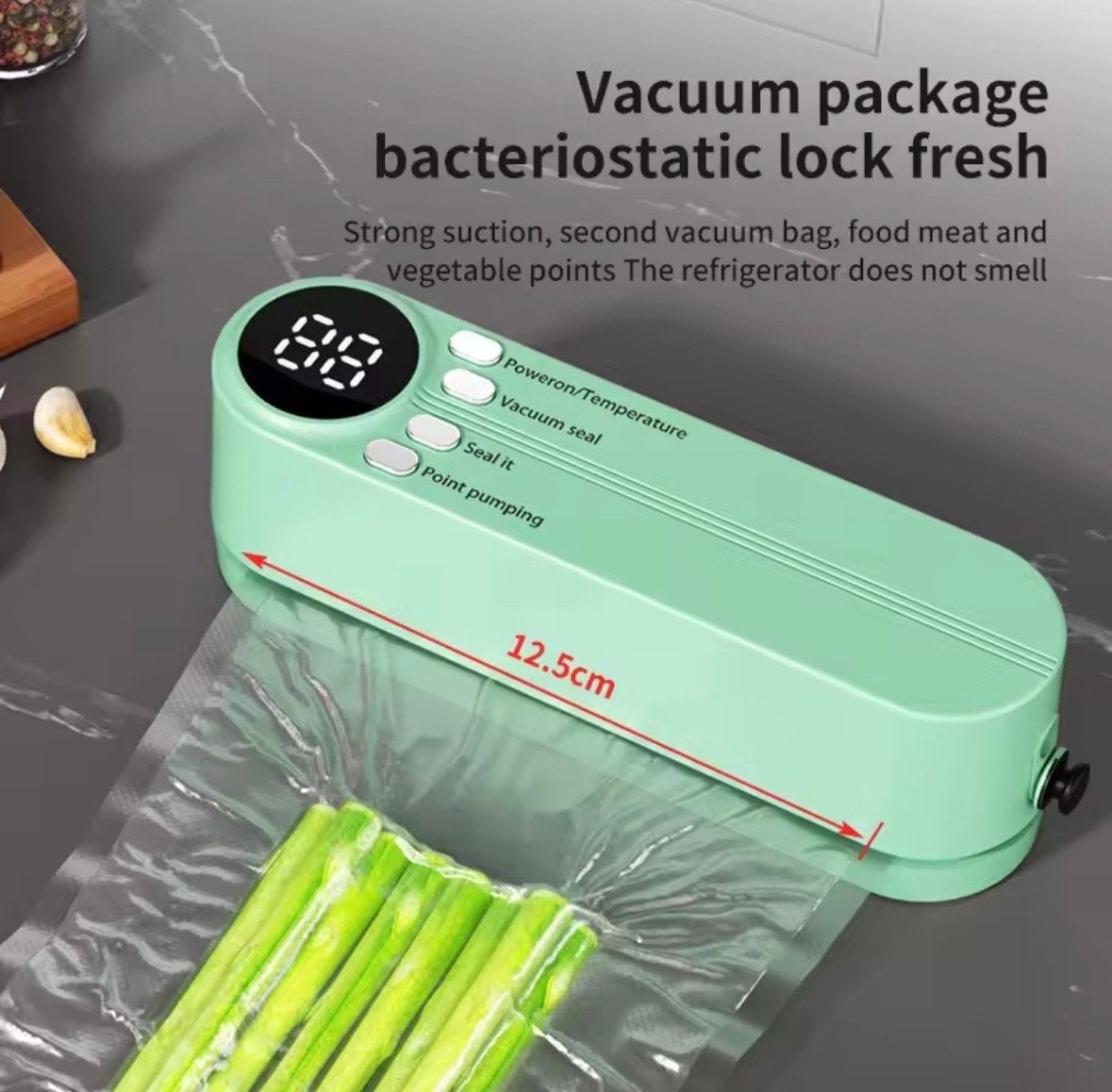 Draagbare Vacuümsealer & Pomp - Houd Voedsel Vers, Ophalen of Verzenden, Nieuw