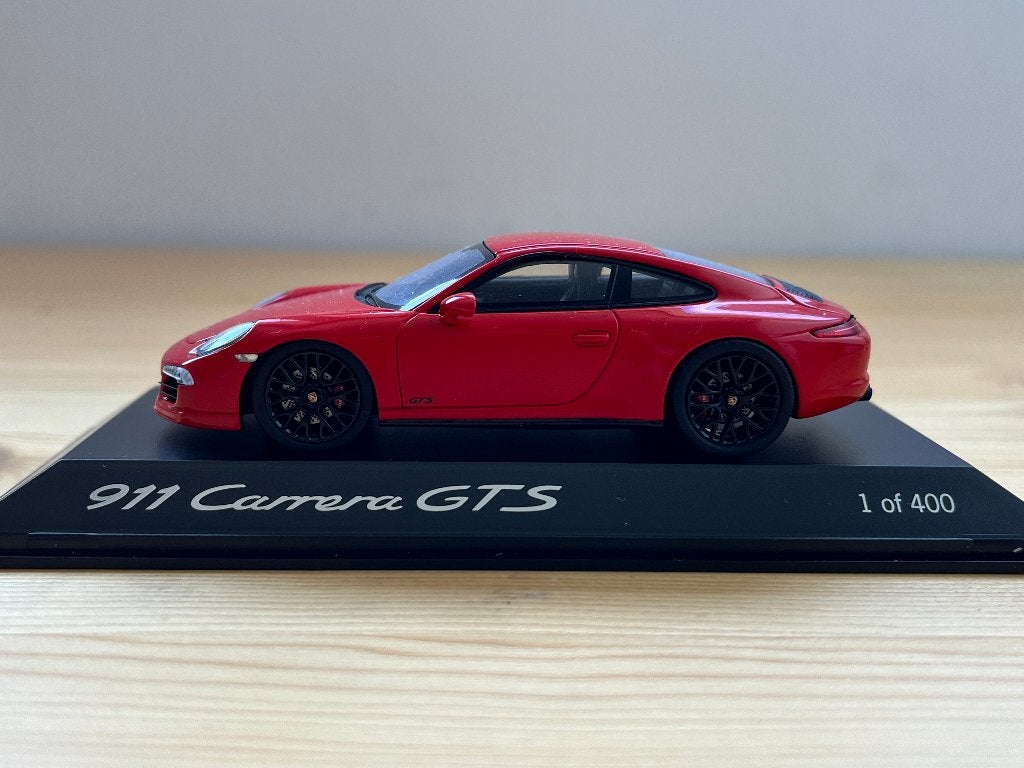 Spark Porsche 911 Carrera GTS (991) 1:43 ZELDZAAM, Hobby en Vrije tijd, Verzenden, Zo goed als nieuw, Auto, Overige merken