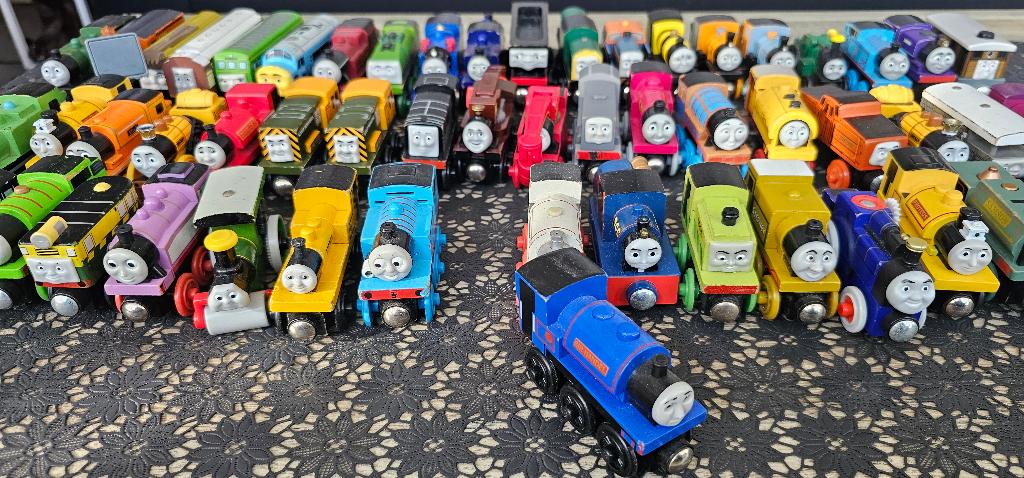 Thomas de trein Hout Sir handle, Ophalen of Verzenden, Zo goed als nieuw