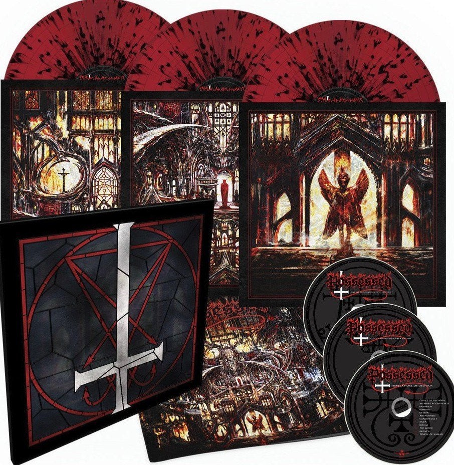 Possessed boxset 3lp+2cd+1bluray Morbid Angel Deicide Death, Boxset, Verzenden, Geseald, Death metal