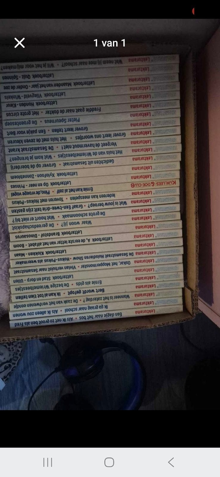 Grote collectie Lekturama Sesamstraat boeken (25+ stuks), Boeken, Ophalen, Gelezen, Diverse auteurs (Sesamstraat), Fictie algemeen