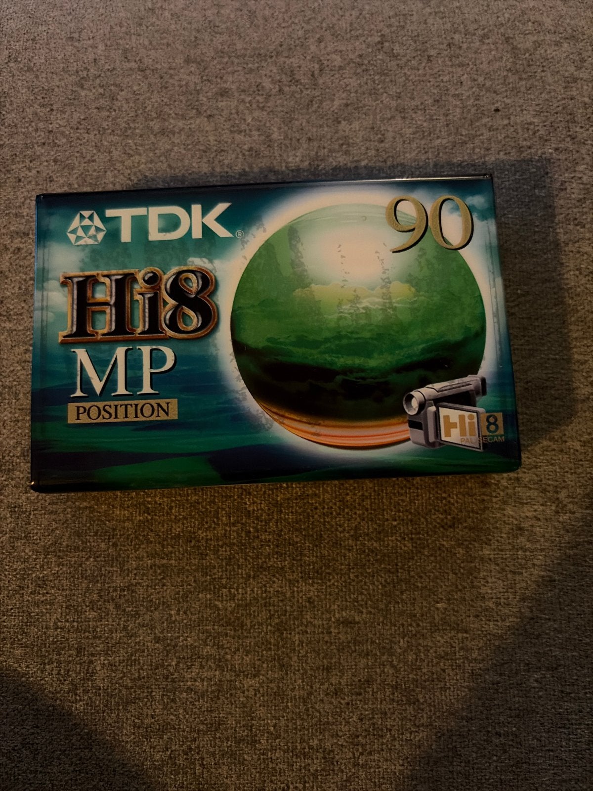 Nieuwe TDK Hi8 MP 90 videoband - Ongeopend, Ophalen of Verzenden, Nieuw, Videoband