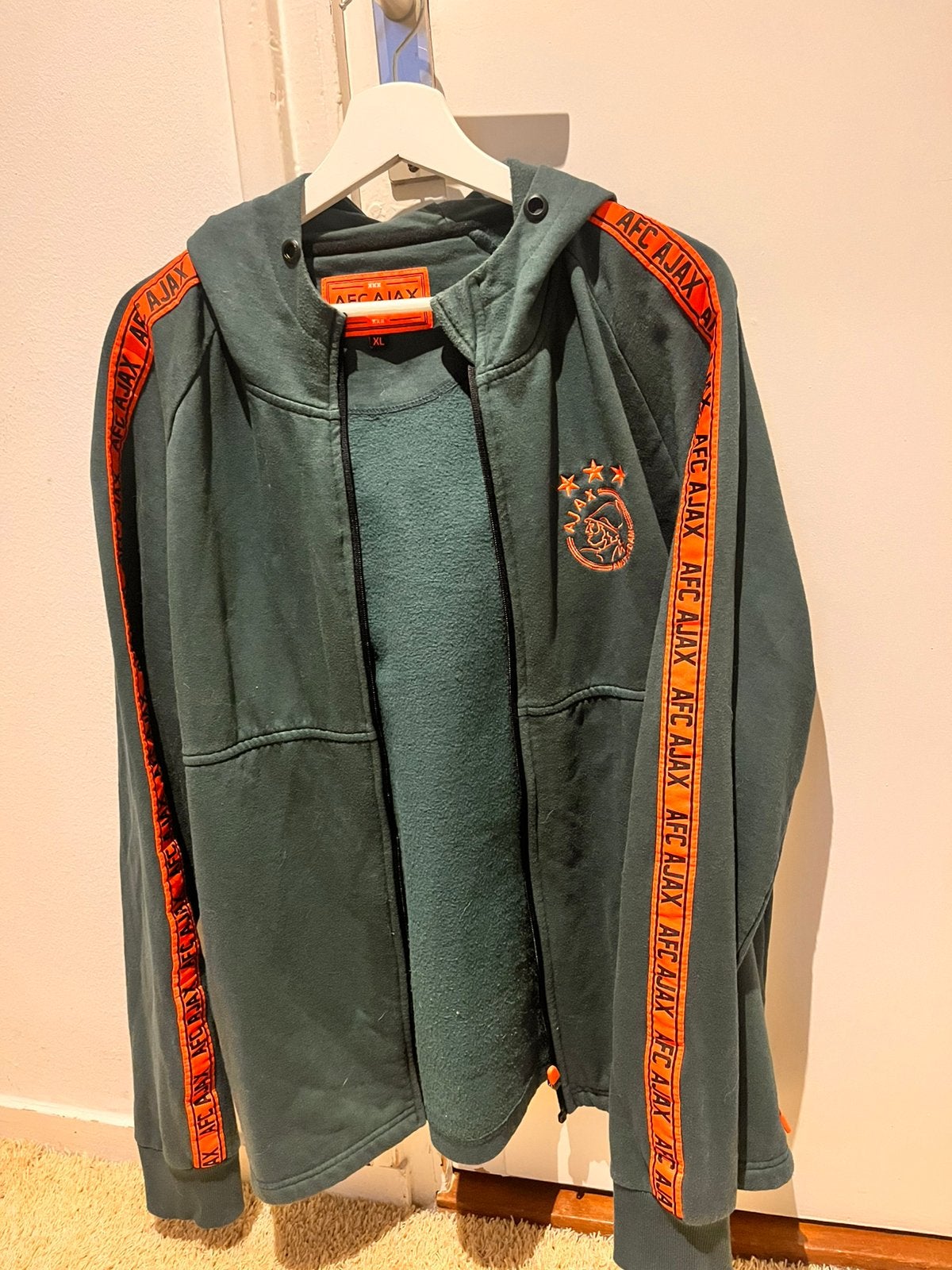 Ajax vest XL, Ophalen of Verzenden, Zo goed als nieuw, Maat 56/58 (XL), Groen