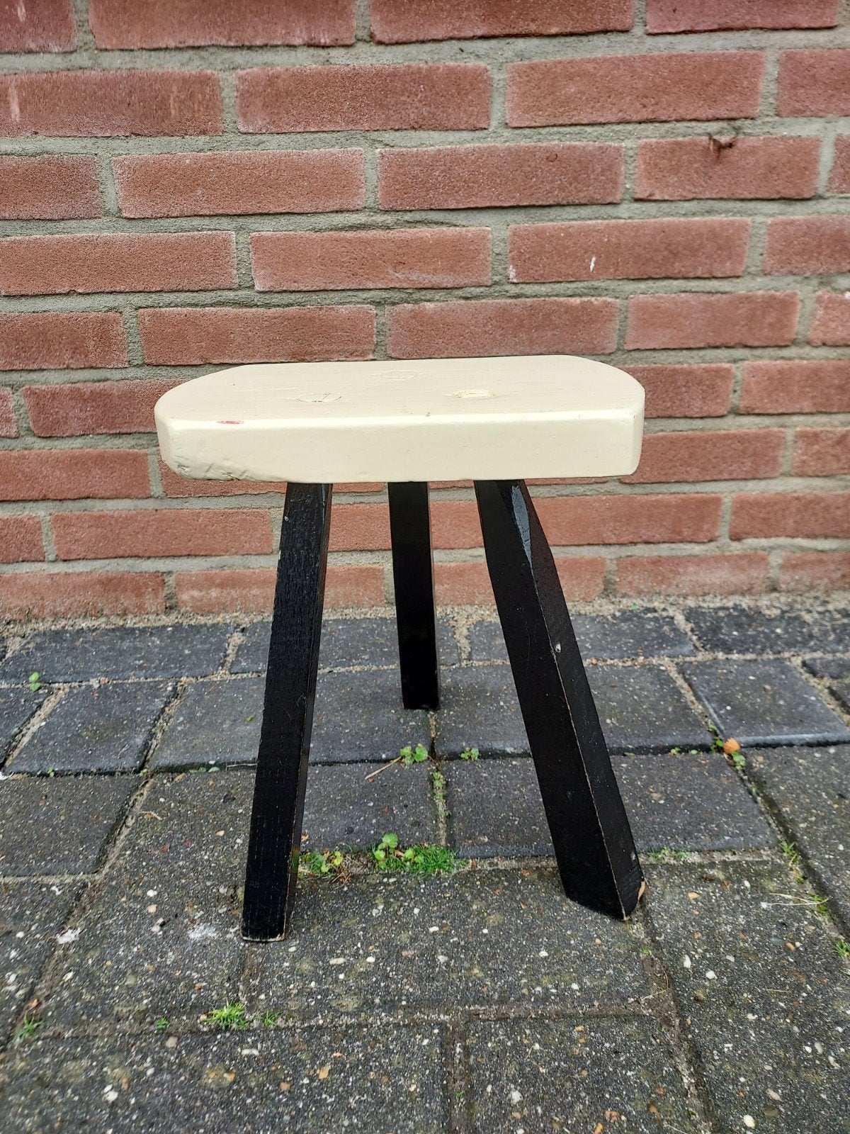 1 x vintage krukje melkkrukje, Ophalen of Verzenden, Gebruikt, Hout
