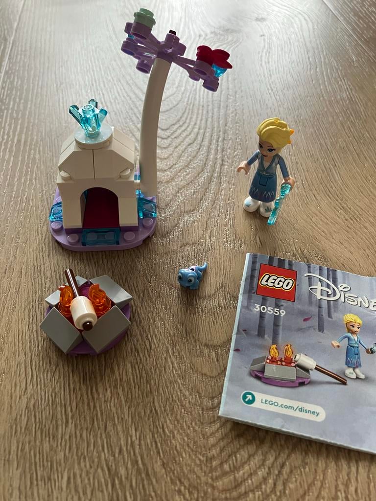 LEGO Disney Frozen Elsa's Winterpret (30559), Lego, Ophalen of Verzenden, Zo goed als nieuw, Compleet