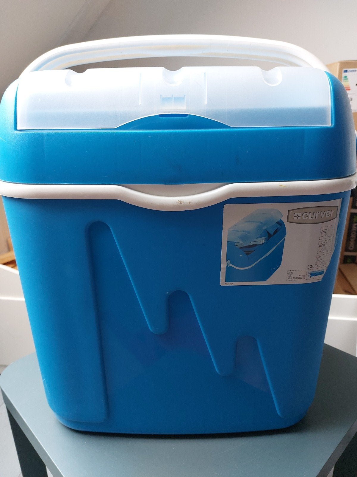 Koelbox Curver 32 liter, Ophalen, Zo goed als nieuw, Koelelement