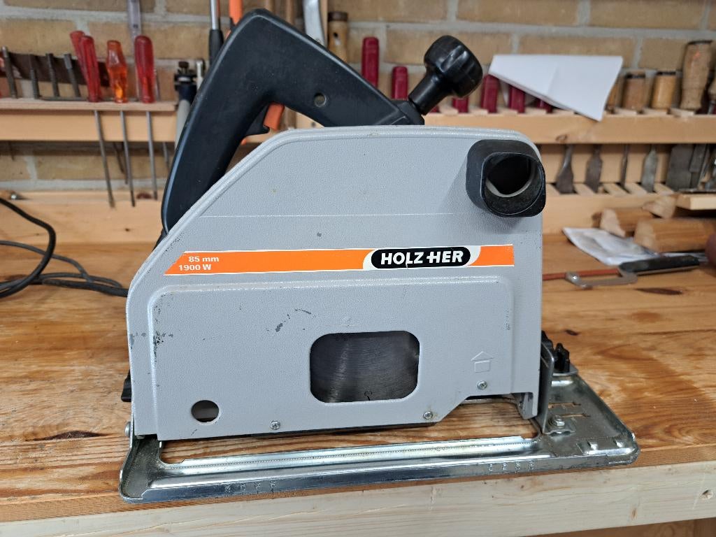 inval zaagmachine, Doe-het-zelf en Verbouw, Gereedschap | Zaagmachines, Ophalen, Cirkelzaag, 70 mm of meer, Zo goed als nieuw