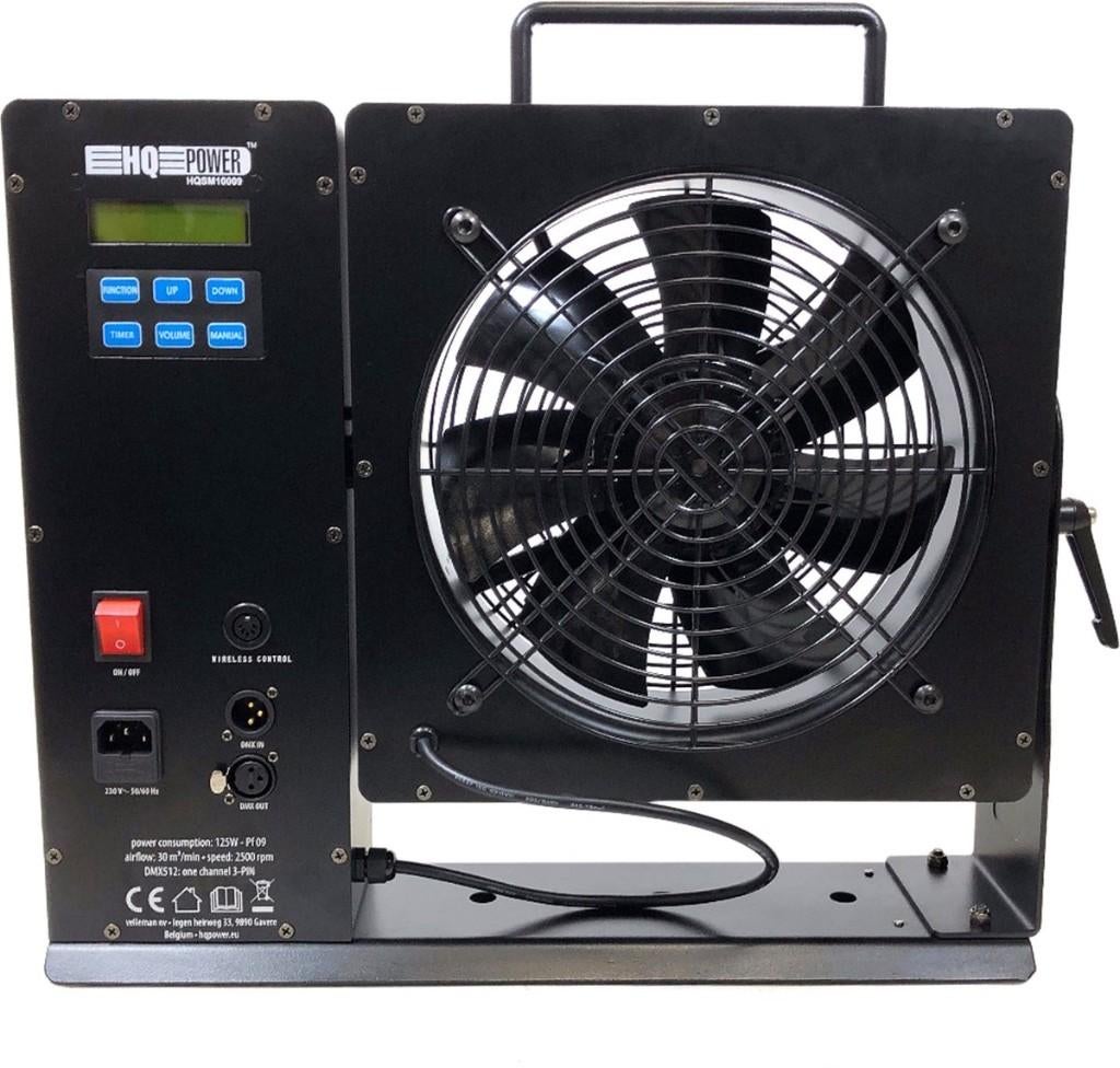 HQ Power Podium ventilator DMX gestuurd HQSM10009, Muziek en Instrumenten, Ophalen of Verzenden, Nieuw, Overige typen